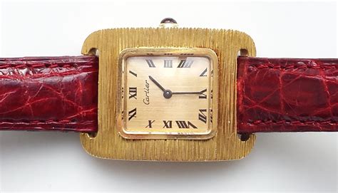 Cartier vintage watch movements